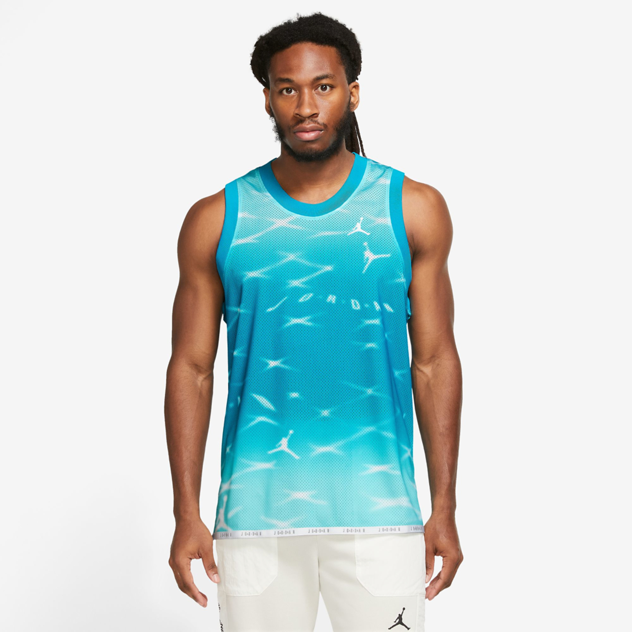 Jordan All Over Print Jersey Image 1 of 2. Tap to open photo gallery.