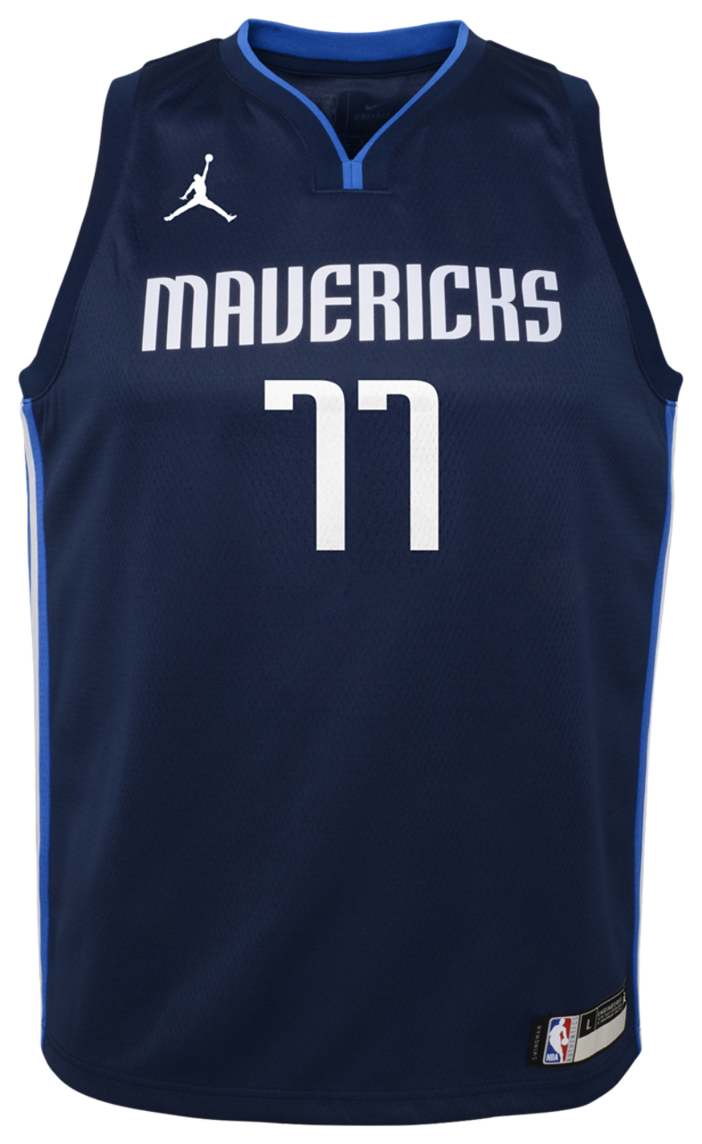 Jordan Mavericks Statement Swingman Jersey Image 2 of 2. Tap to open photo gallery.