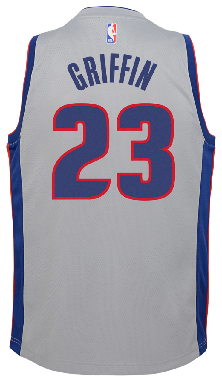 Jordan Pistons Statement Swingman Jersey Image 1 of 2. Tap to open photo gallery.