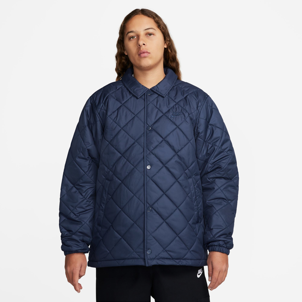 Nike CLUB TF Lightweight QLT Fill Jacket Image 2 of 3. Tap to open photo gallery.