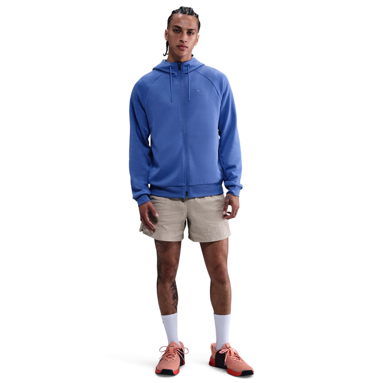 Nike Dri-FIT UV Primary Full-Zip Hoodie Image 1 of 2. Tap to open photo gallery.