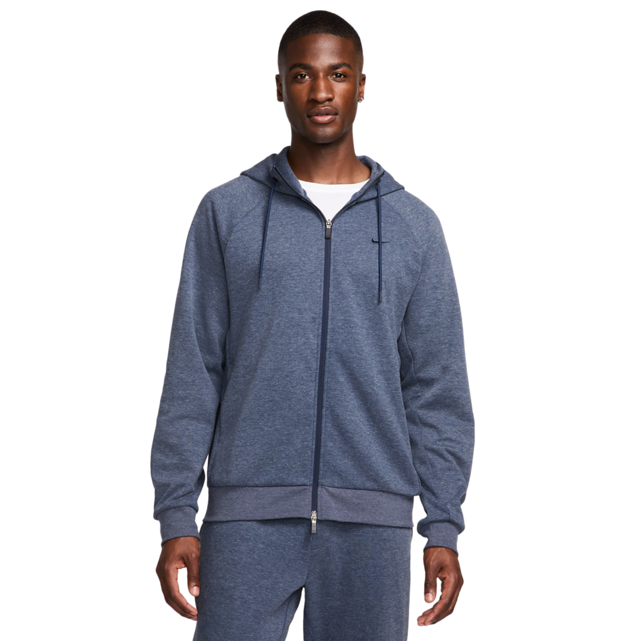 Nike Dri-FIT UV Primary Full-Zip Hoodie Image 3 of 4. Tap to open photo gallery.