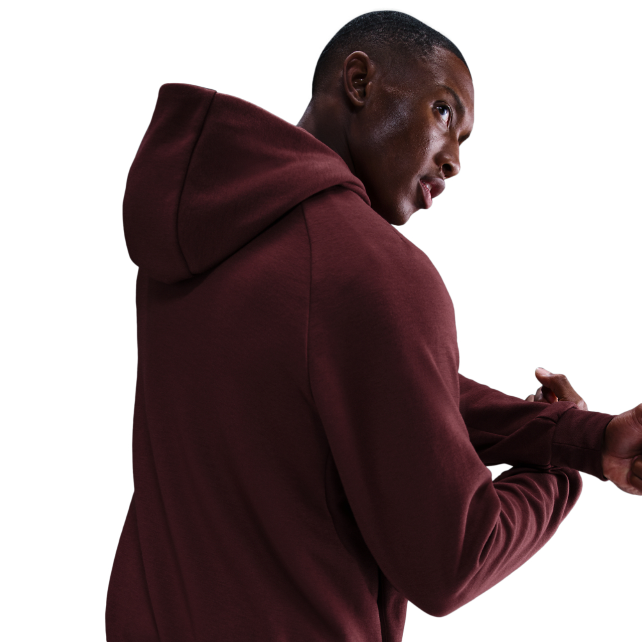 Nike Dri-FIT UV Primary Full-Zip Hoodie Image 2 of 4. Tap to open photo gallery.