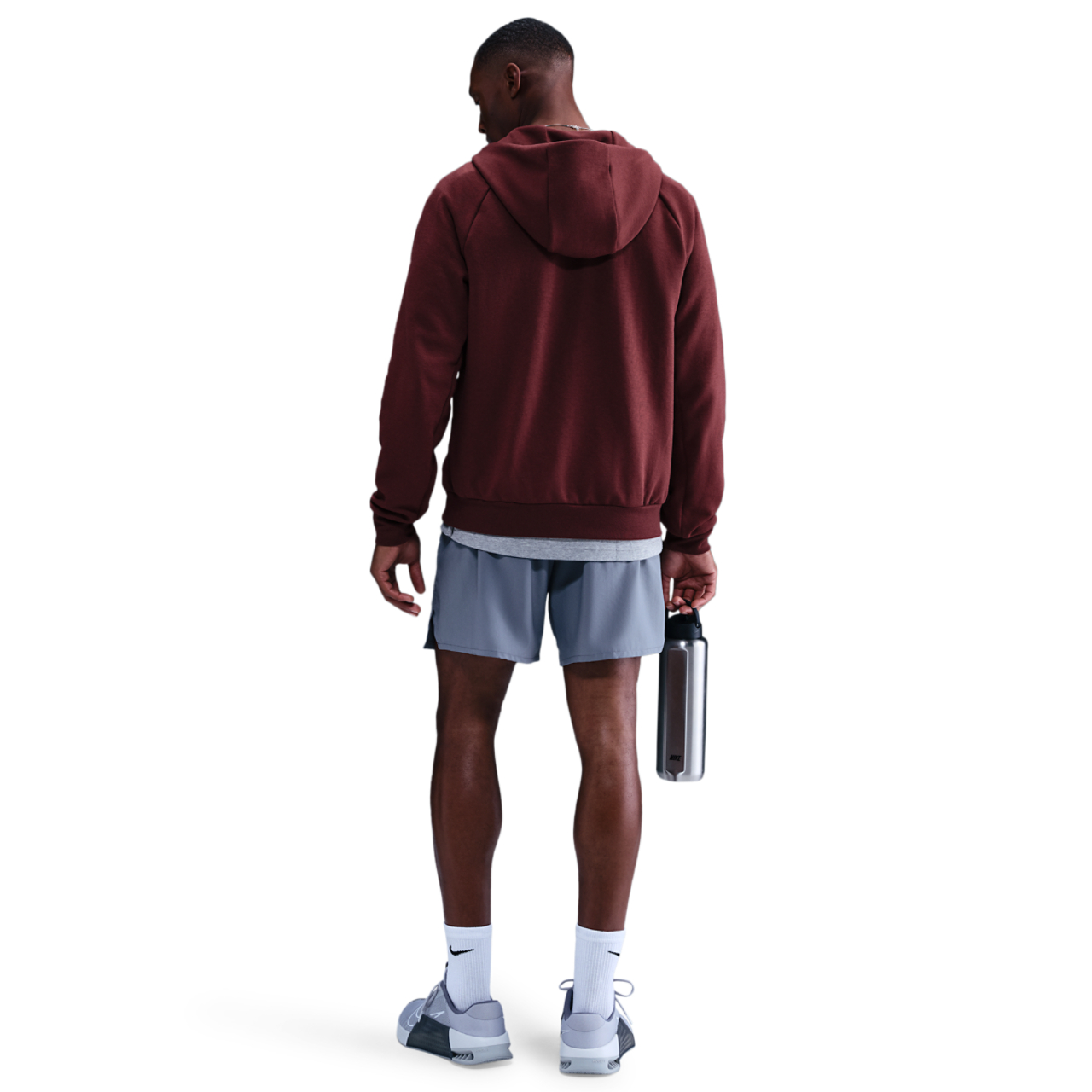 Nike Dri-FIT UV Primary Full-Zip Hoodie Image 4 of 4. Tap to open photo gallery.