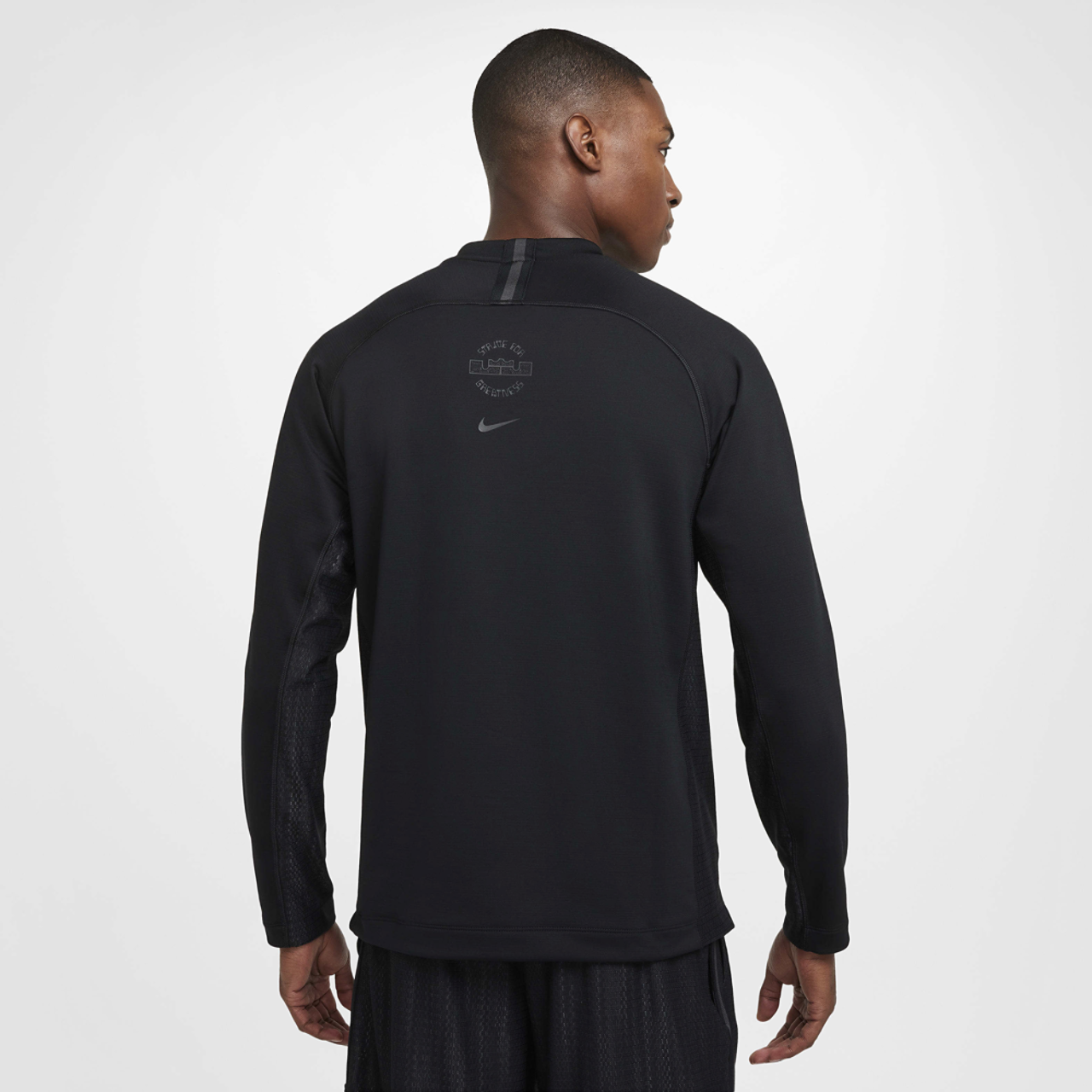 Nike LeBron James Warm DNA Half-Zip Image 2 of 3. Tap to open photo gallery.