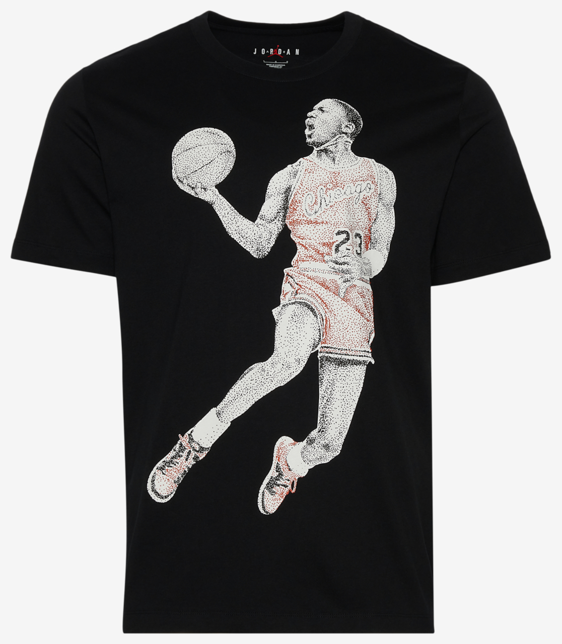 Jordan Brand Dot MJ Short Sleeve T-Shirt Image 1 of 2. Tap to open photo gallery.