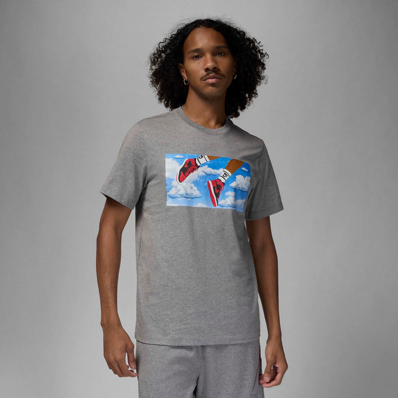 Jordan Flight Essential Short Sleeve Crew Image 1 of 2. Tap to open photo gallery.