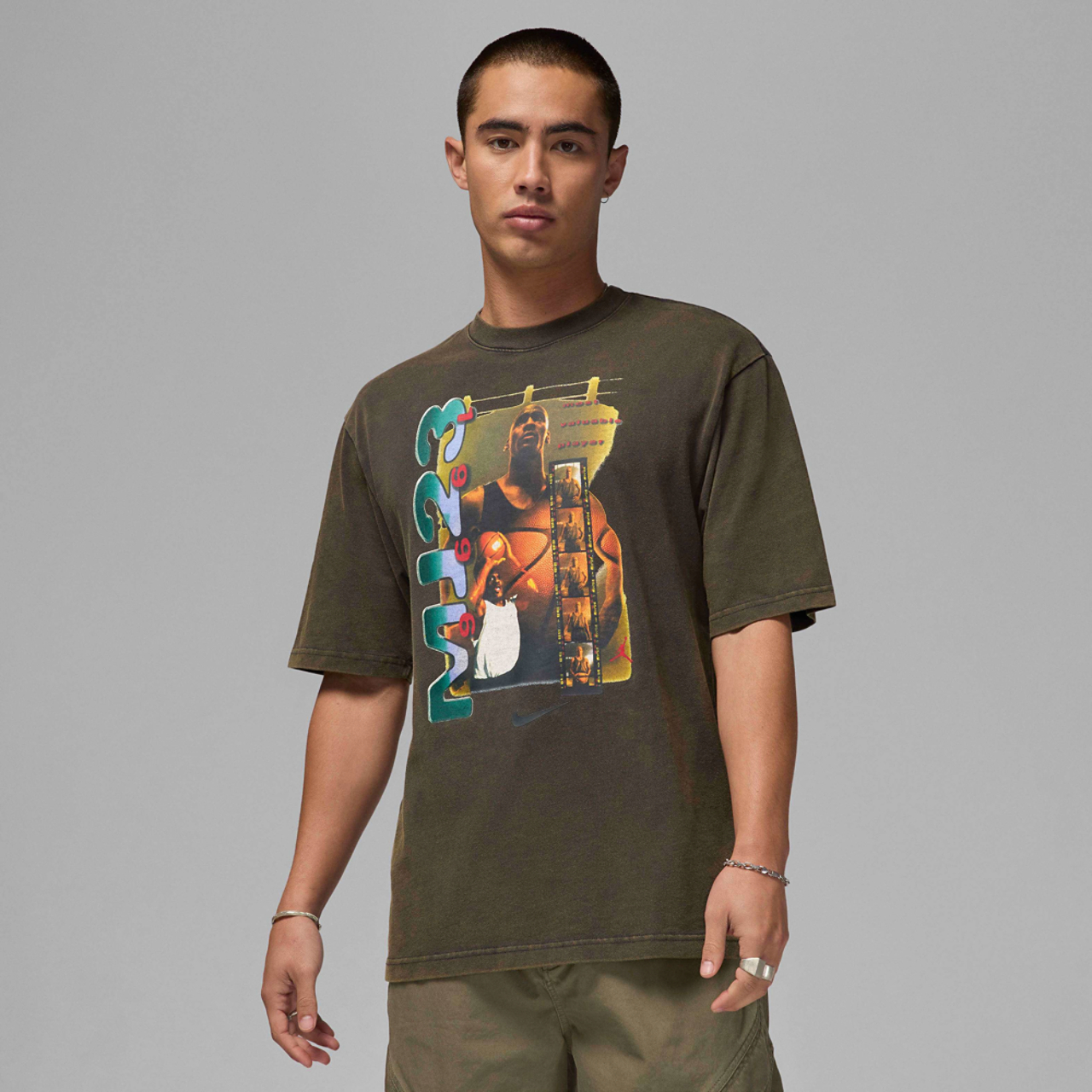 Jordan Brand MJ 23 Short Sleeve Crew Image 1 of 4. Tap to open photo gallery.