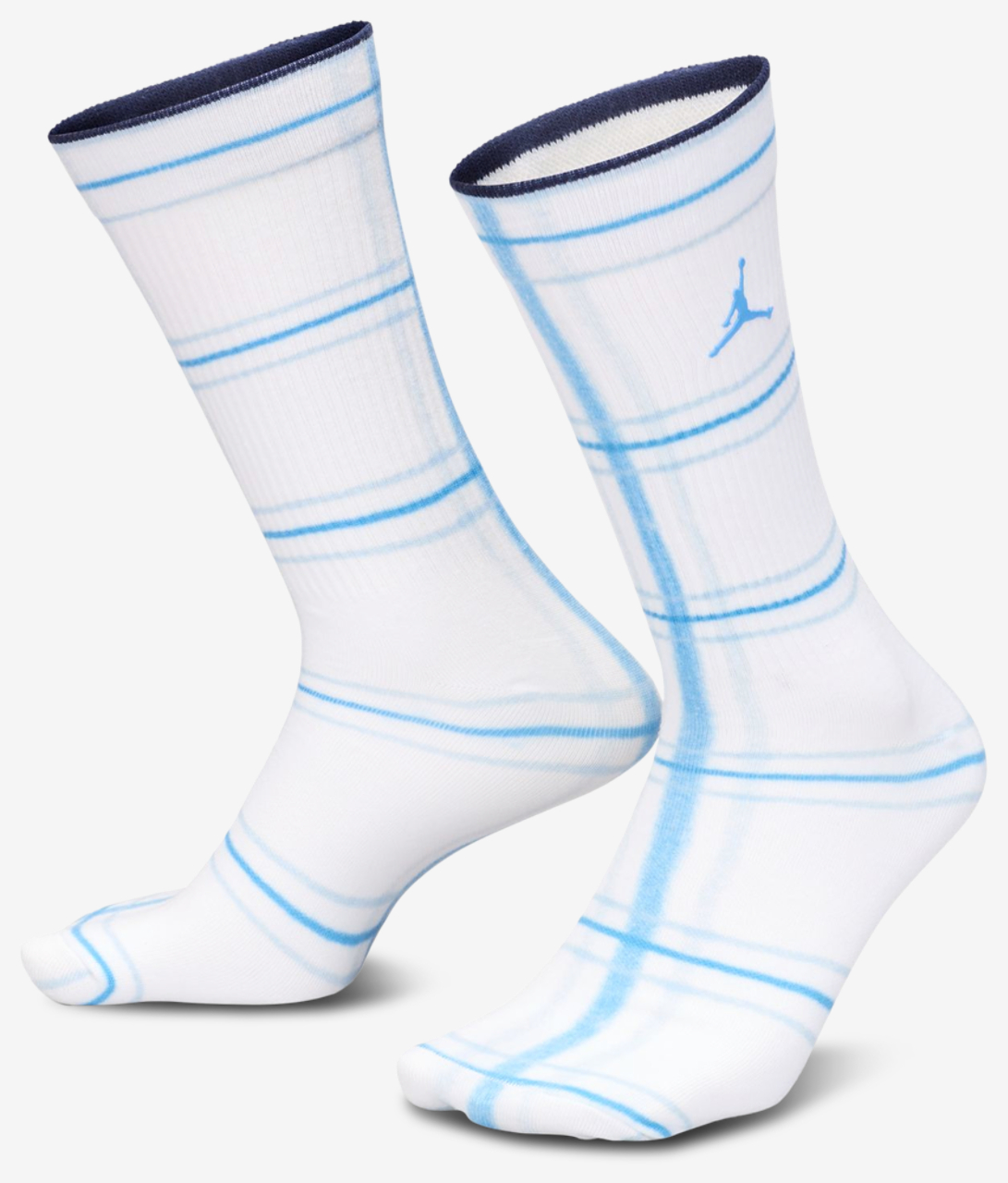 Jordan All Out Print Crew Socks 1 Pack Image 1 of 4. Tap to open photo gallery.