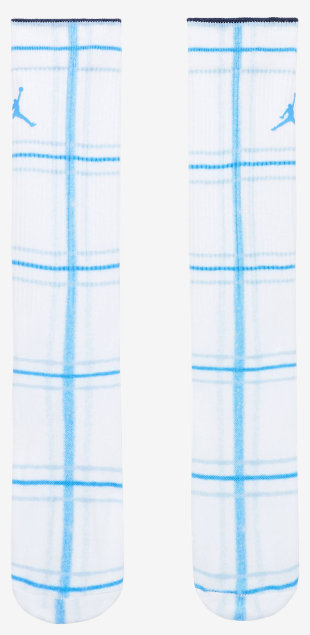 Jordan All Out Print Crew Socks 1 Pack Image 2 of 4. Tap to open photo gallery.