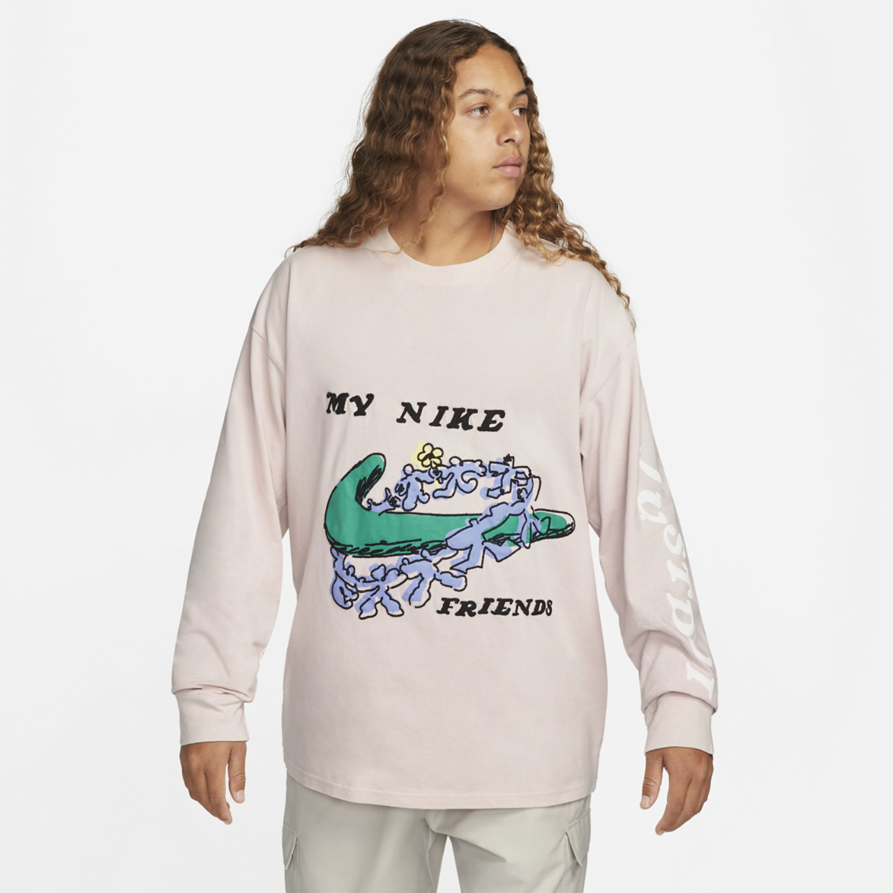 Nike Long Sleeve Max 90 Shapes T-Shirt | Champs Sports