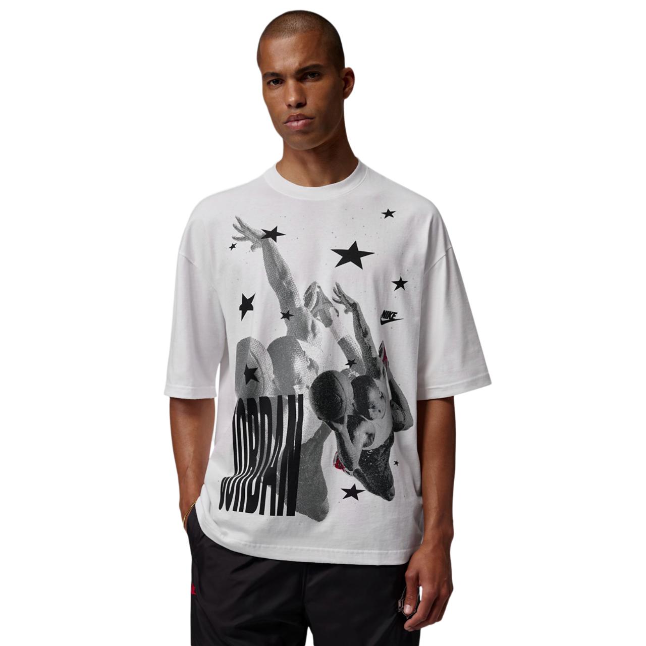 Jordan 96 Oversized AJ 4 T-Shirt Image 1 of 4. Tap to open photo gallery.