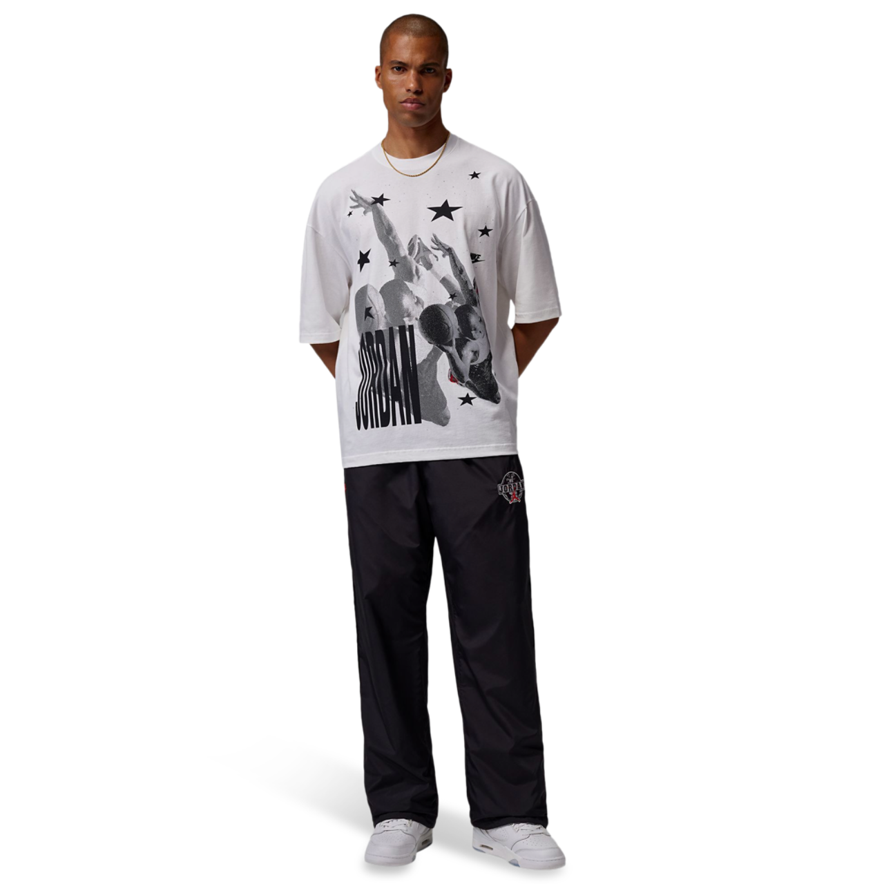 Jordan 96 Oversized AJ 4 T-Shirt Image 4 of 4. Tap to open photo gallery.