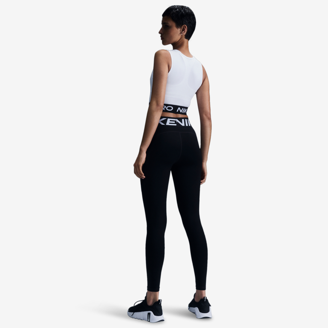 Nike Pro Dri-FIT 365 Crop Tank Image 5 of 6. Tap to open photo gallery.
