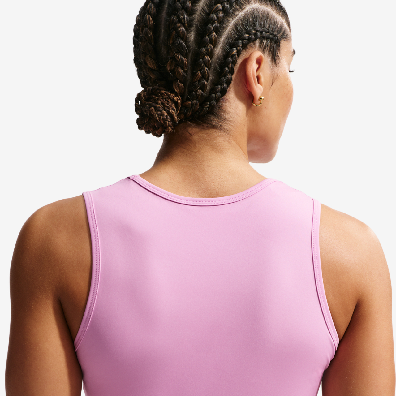 Nike Pro Dri-FIT 365 Crop Tank Image 3 of 6. Tap to open photo gallery.
