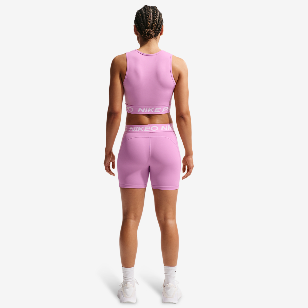 Nike Pro Dri-FIT 365 Crop Tank Image 6 of 6. Tap to open photo gallery.