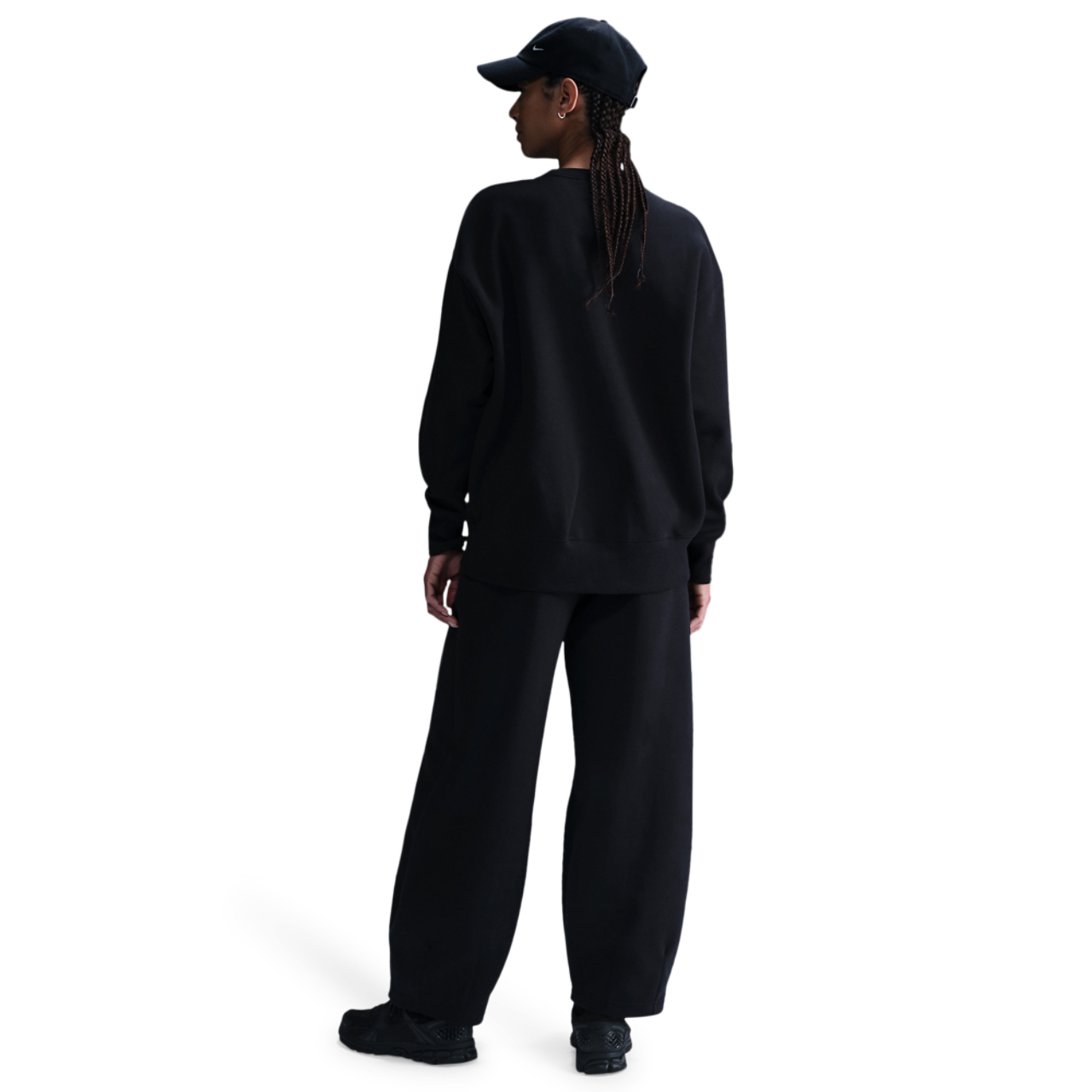 Nike NSW Phoenix Fleece OS Long Crew - Women's | Foot Locker