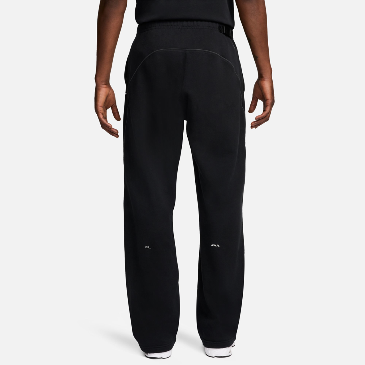 Nike NRG NOCTA Fleece OH Pants Image 2 of 2. Tap to open photo gallery.