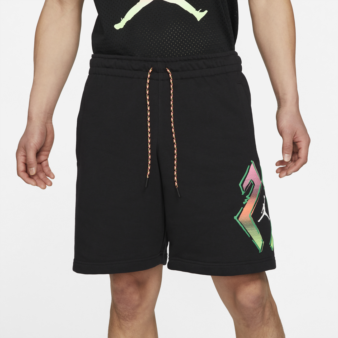 Jordan Sport DNA HBR Fleece Short Image 1 of 5. Tap to open photo gallery.