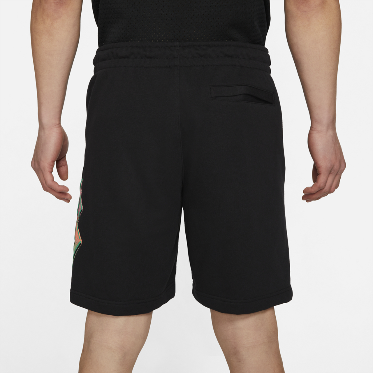 Jordan Sport DNA HBR Fleece Short Image 2 of 5. Tap to open photo gallery.