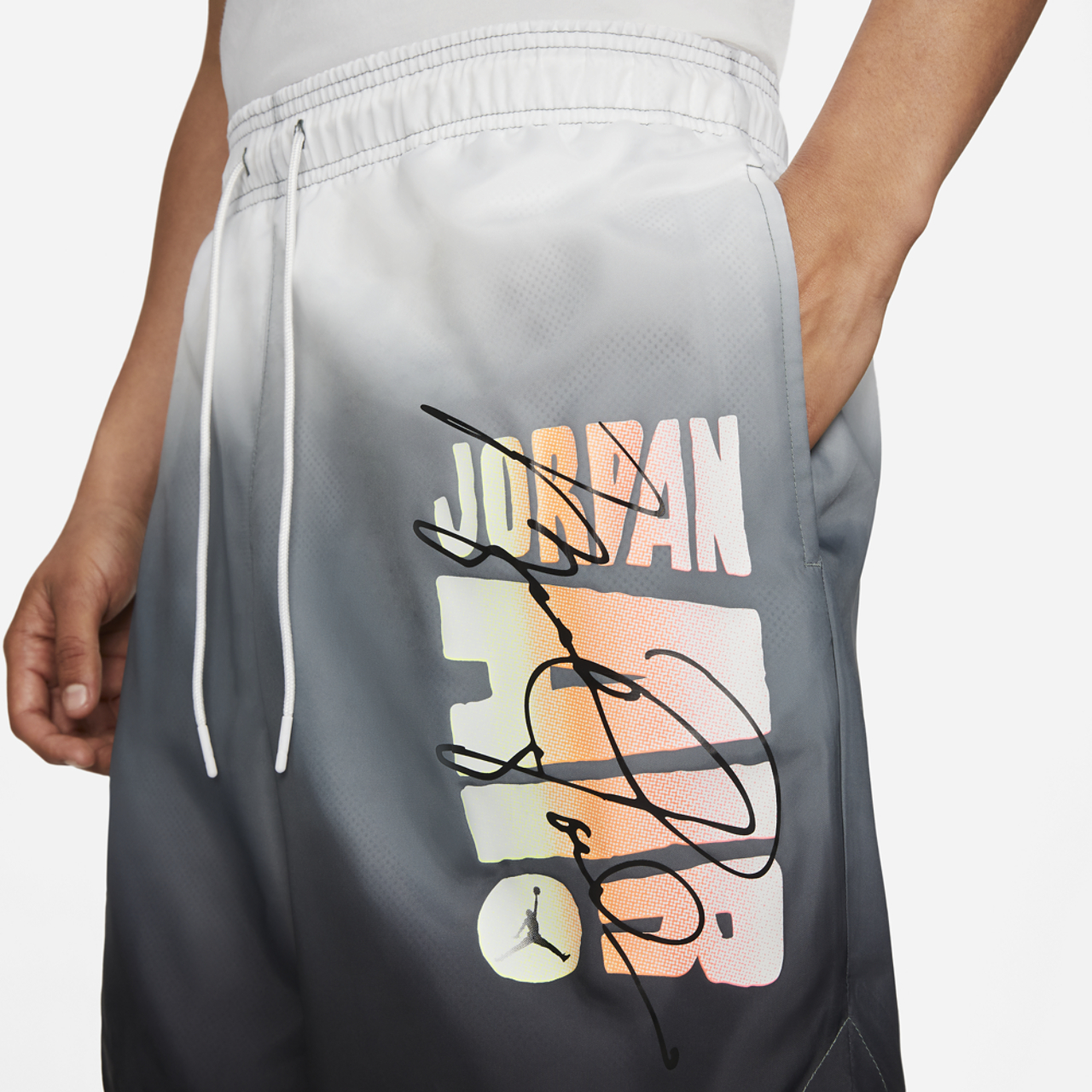 Jordan Sport DNA HBR Pool Shorts Image 3 of 5. Tap to open photo gallery.