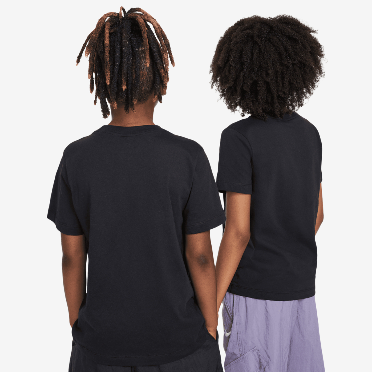 Nike NSW EMB Futura T-Shirt Image 5 of 7. Tap to open photo gallery.