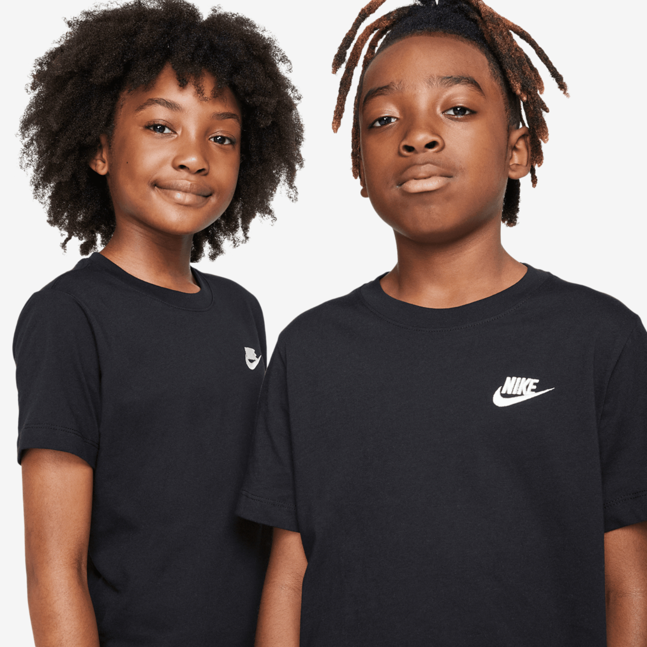 Nike NSW EMB Futura T-Shirt Image 6 of 7. Tap to open photo gallery.
