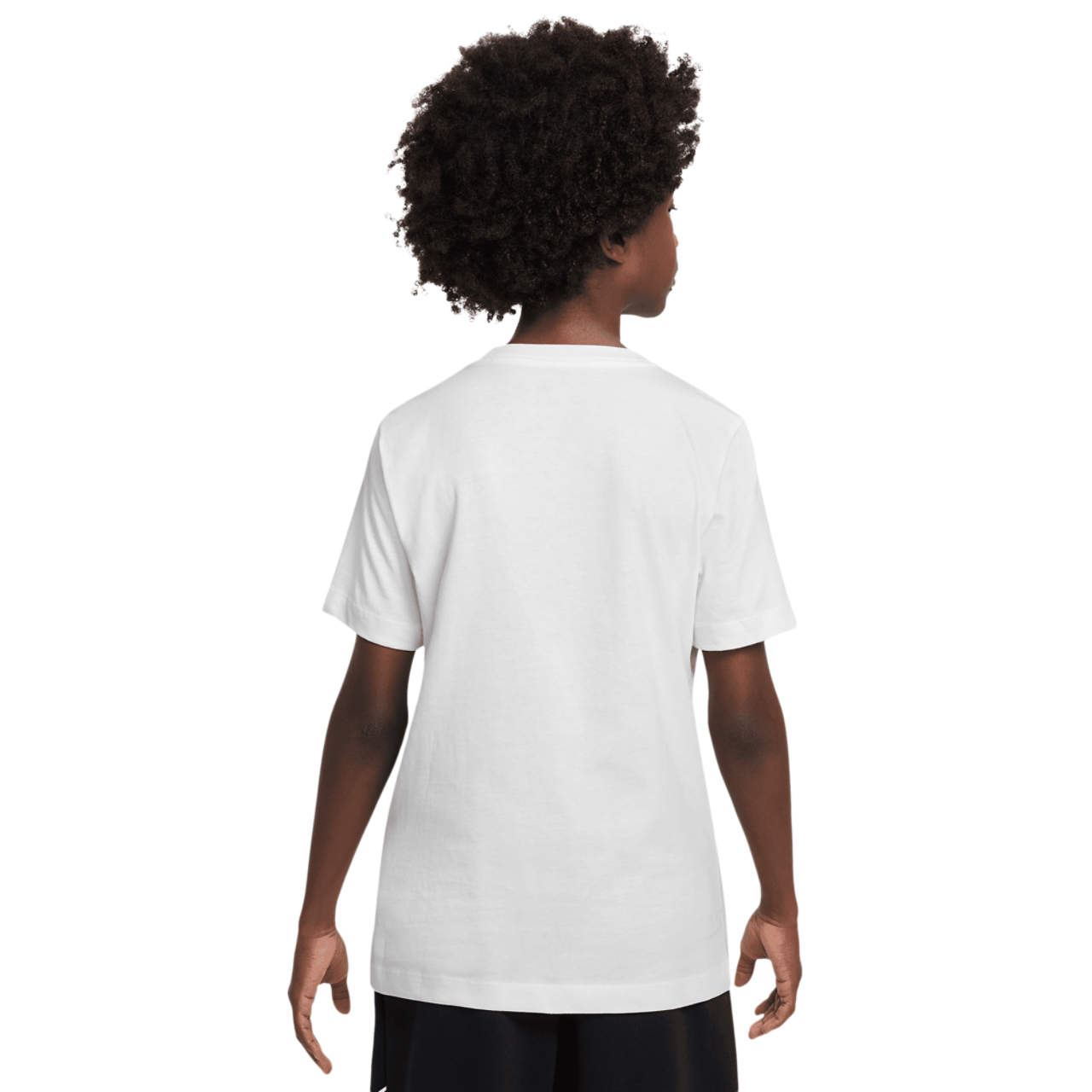 Nike NSW EMB Futura T-Shirt Image 6 of 6. Tap to open photo gallery.