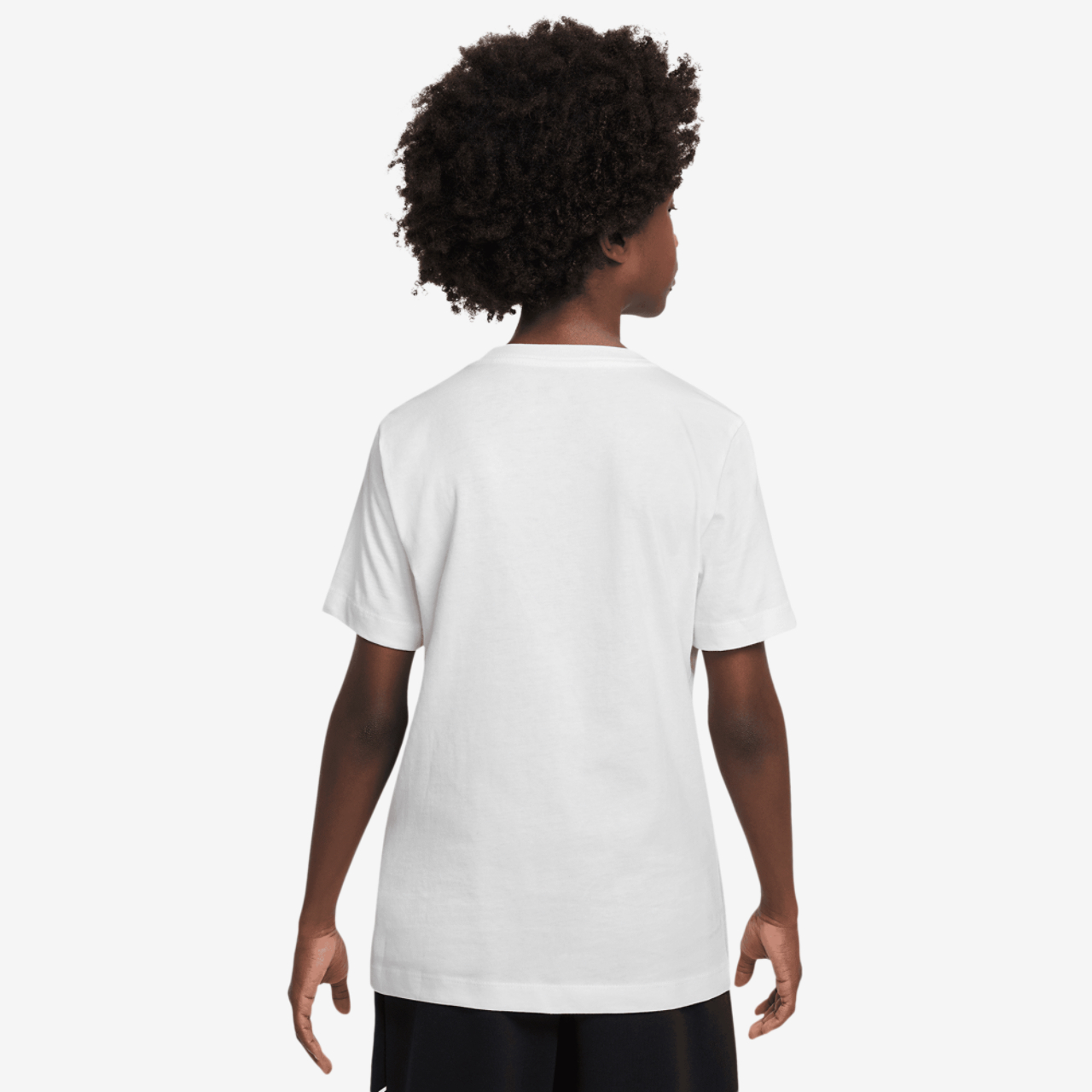 Nike NSW EMB Futura T-Shirt Image 6 of 6. Tap to open photo gallery.