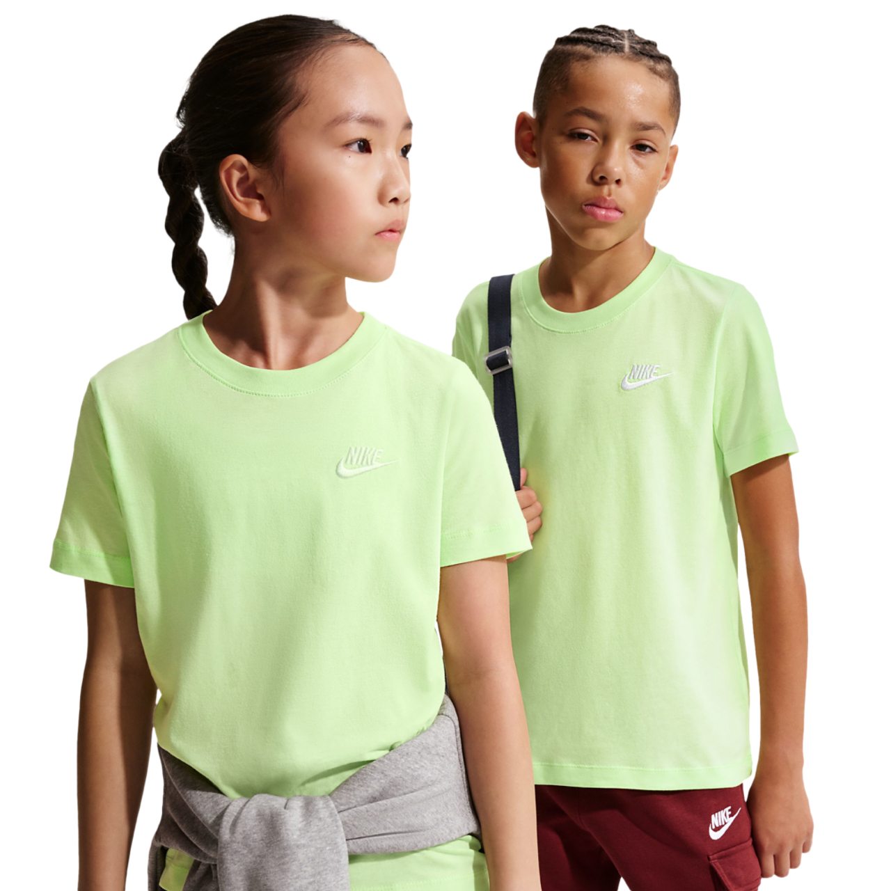 Nike NSW EMB Futura T-Shirt Image 1 of 2. Tap to open photo gallery.