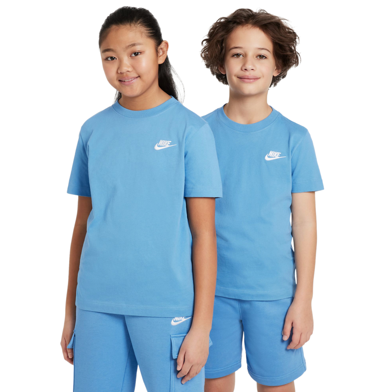 Nike NSW EMB Futura T-Shirt Image 1 of 3. Tap to open photo gallery.