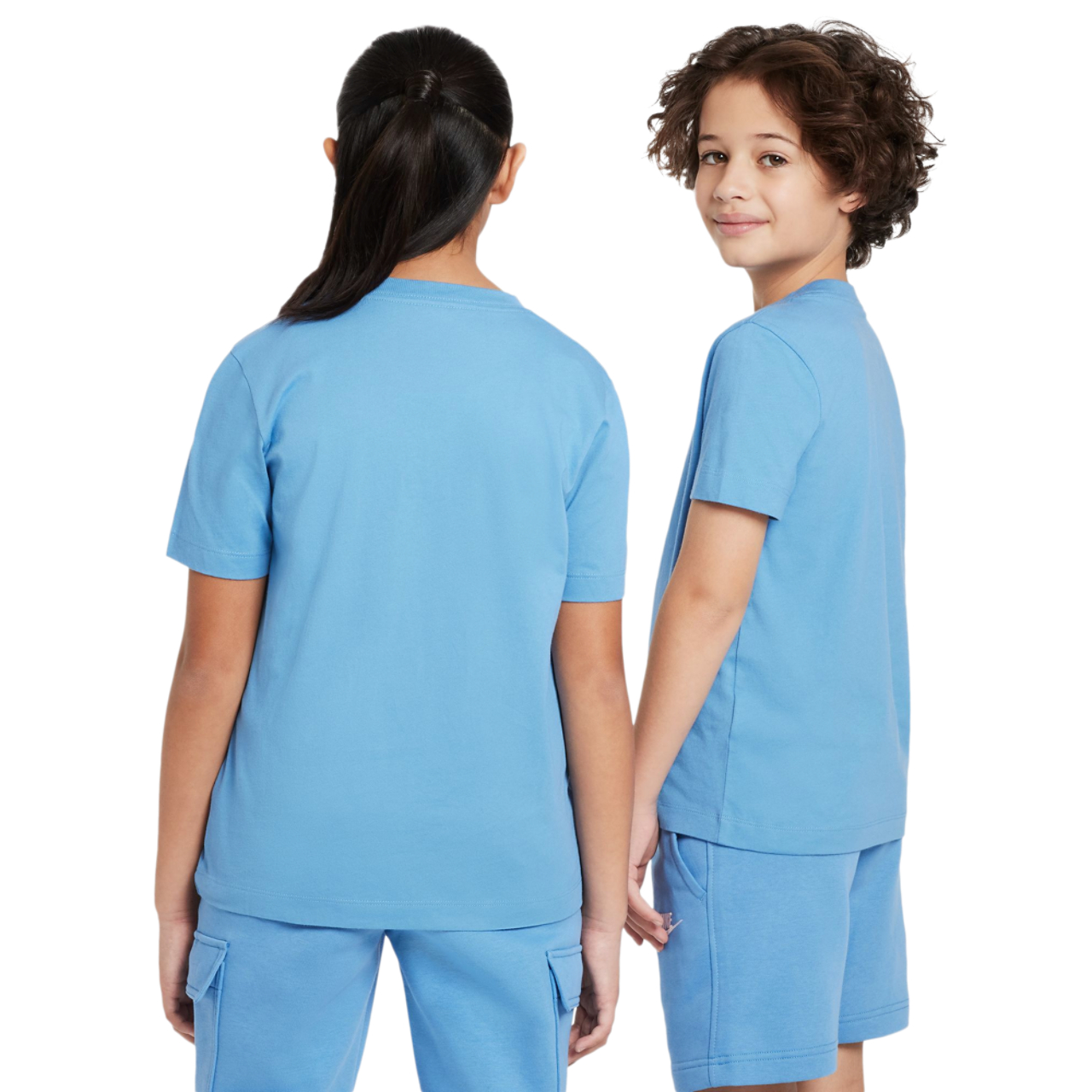 Nike NSW EMB Futura T-Shirt Image 2 of 3. Tap to open photo gallery.