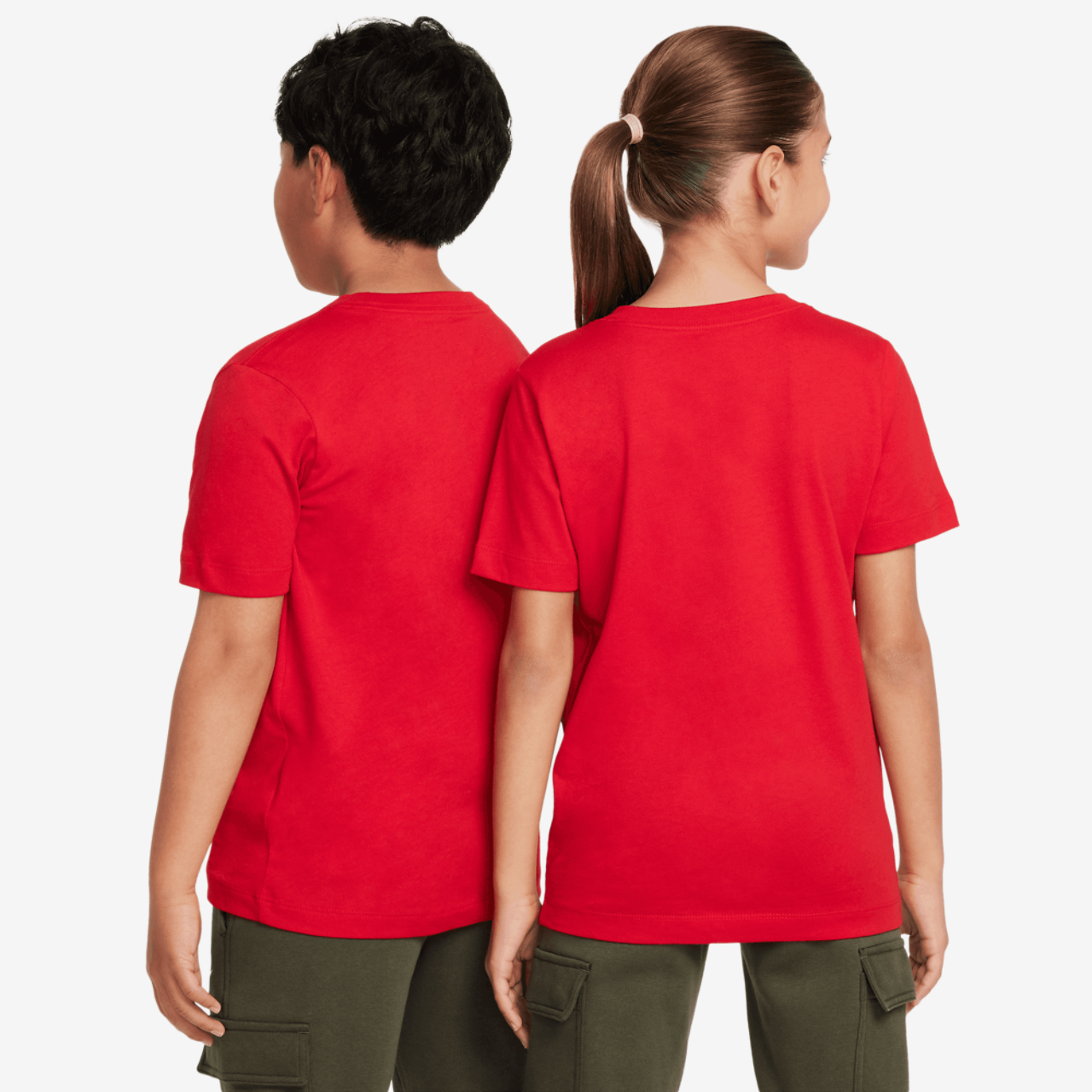 Nike NSW EMB Futura T-Shirt Image 2 of 6. Tap to open photo gallery.