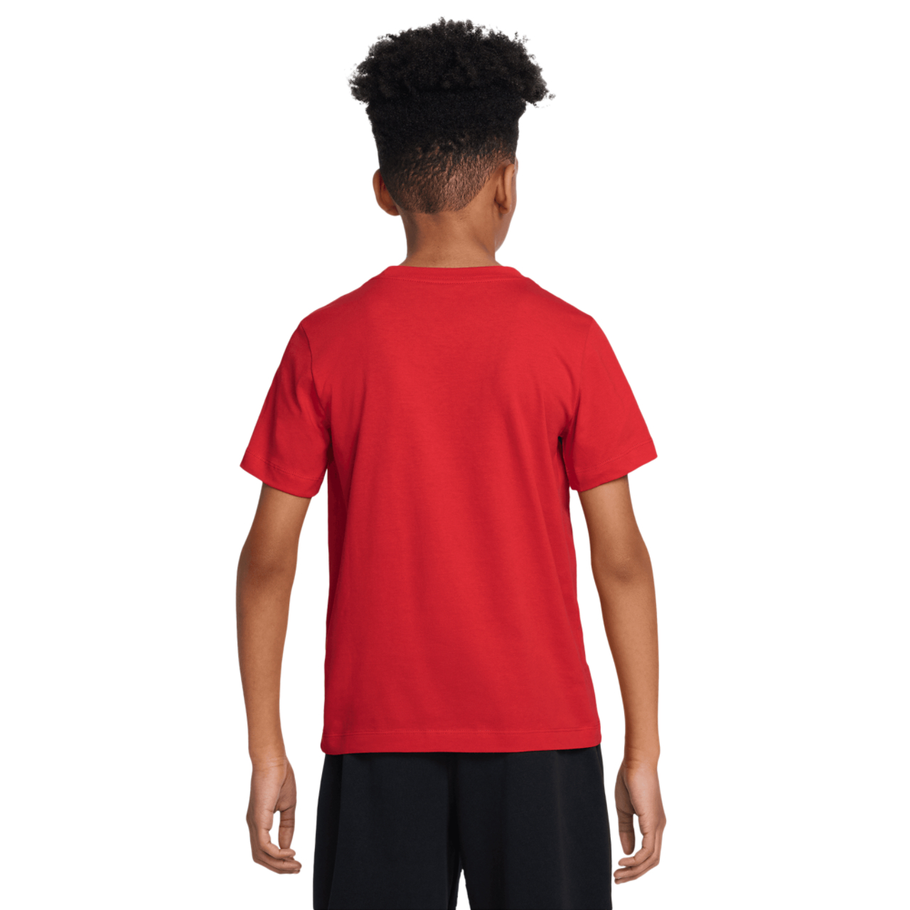 Nike NSW EMB Futura T-Shirt Image 4 of 6. Tap to open photo gallery.