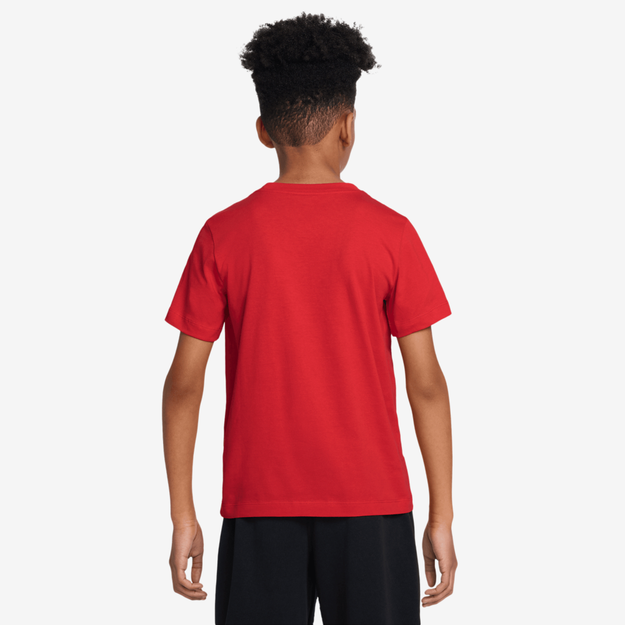 Nike NSW EMB Futura T-Shirt Image 4 of 6. Tap to open photo gallery.