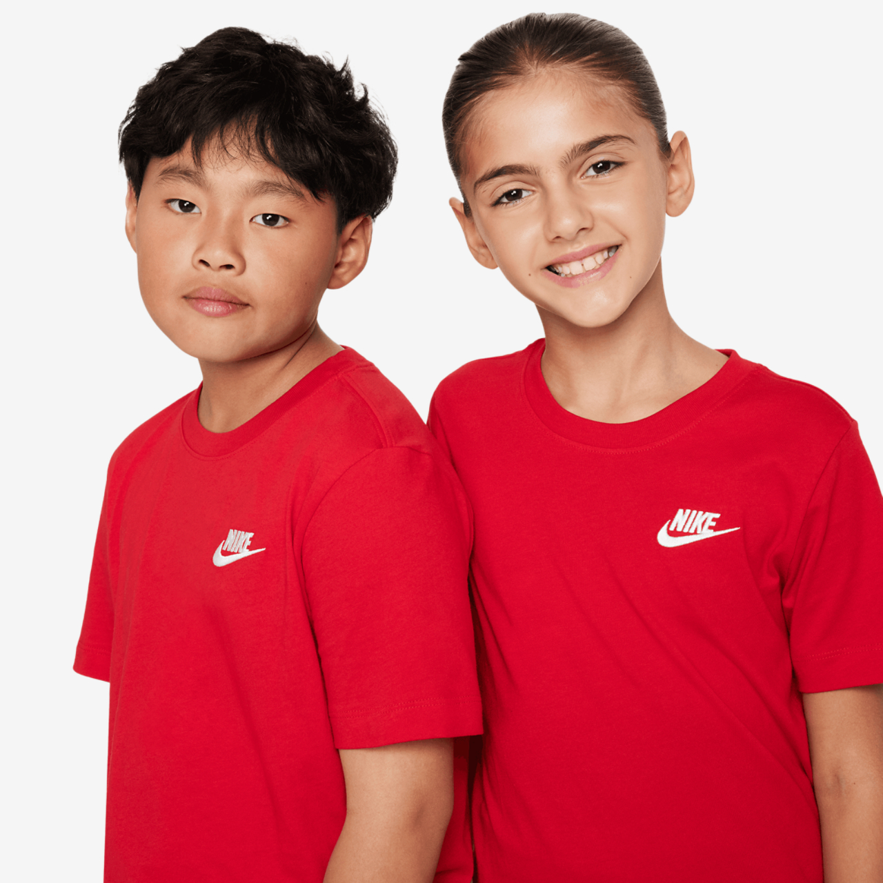 Nike NSW EMB Futura T-Shirt Image 5 of 6. Tap to open photo gallery.