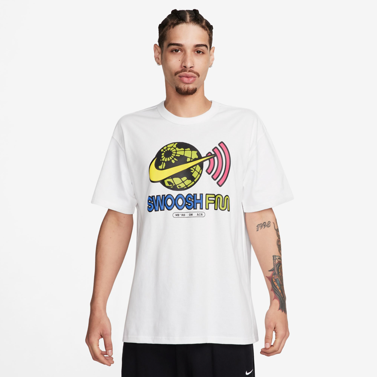 Nike NSW M90 OC HBR T-Shirt Image 1 of 3. Tap to open photo gallery.
