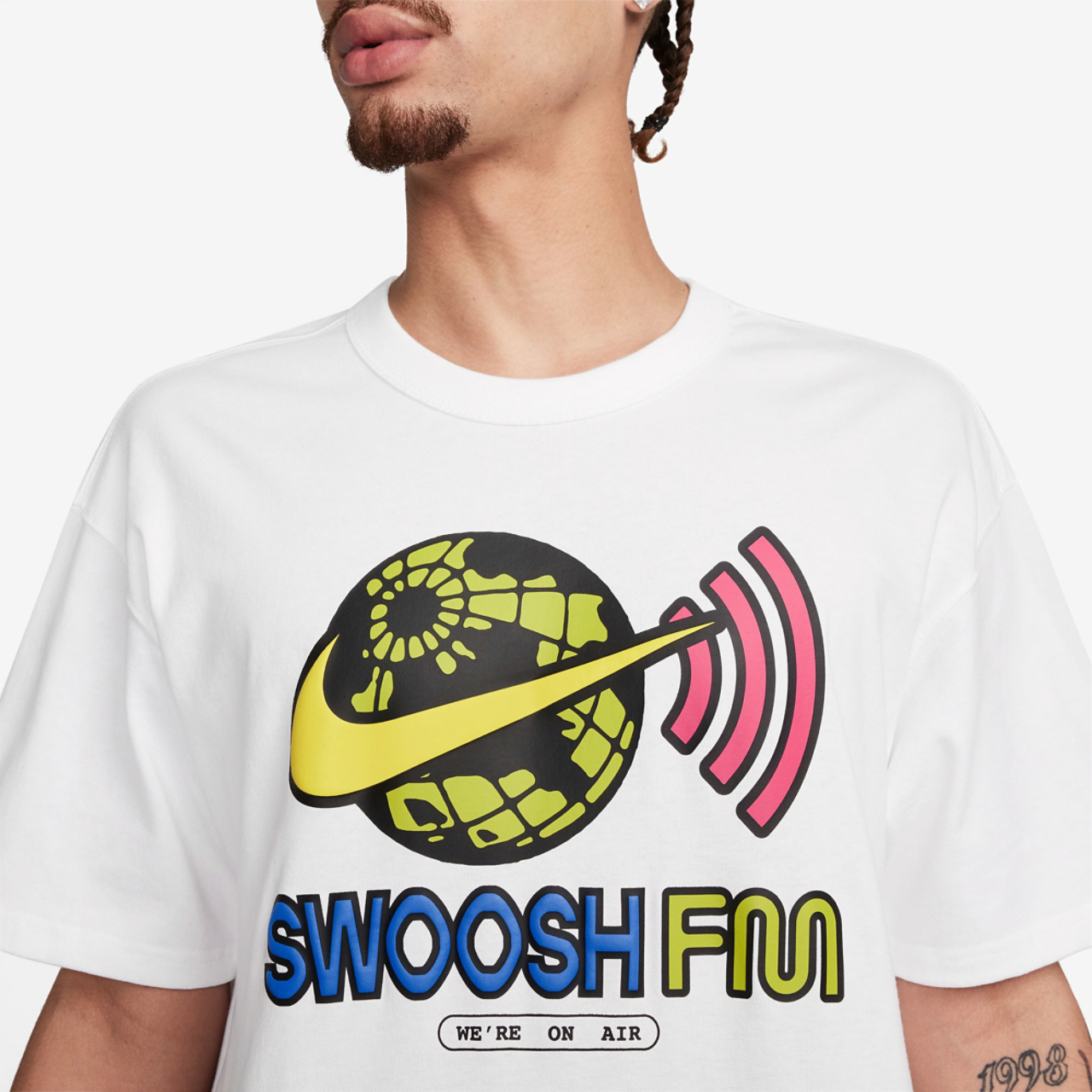 Nike NSW M90 OC HBR T-Shirt Image 3 of 3. Tap to open photo gallery.