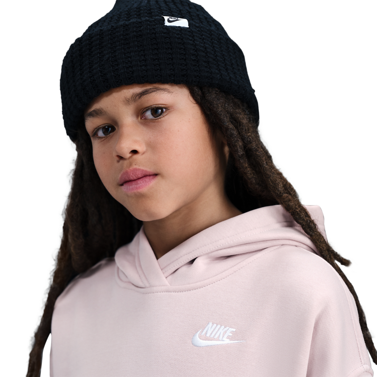 Nike NSW Club Fleece Oversized PO Hoodie Image 3 of 7. Tap to open photo gallery.