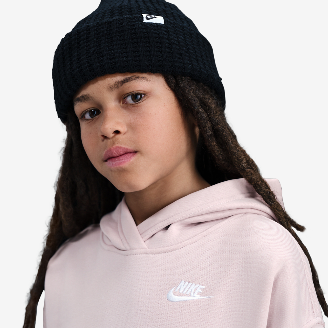 Nike NSW Club Fleece Oversized PO Hoodie Image 3 of 7. Tap to open photo gallery.