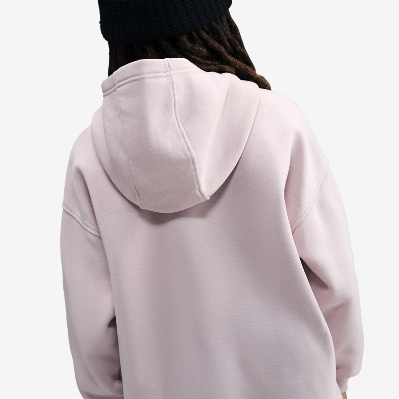 Nike NSW Club Fleece Oversized PO Hoodie Image 5 of 7. Tap to open photo gallery.