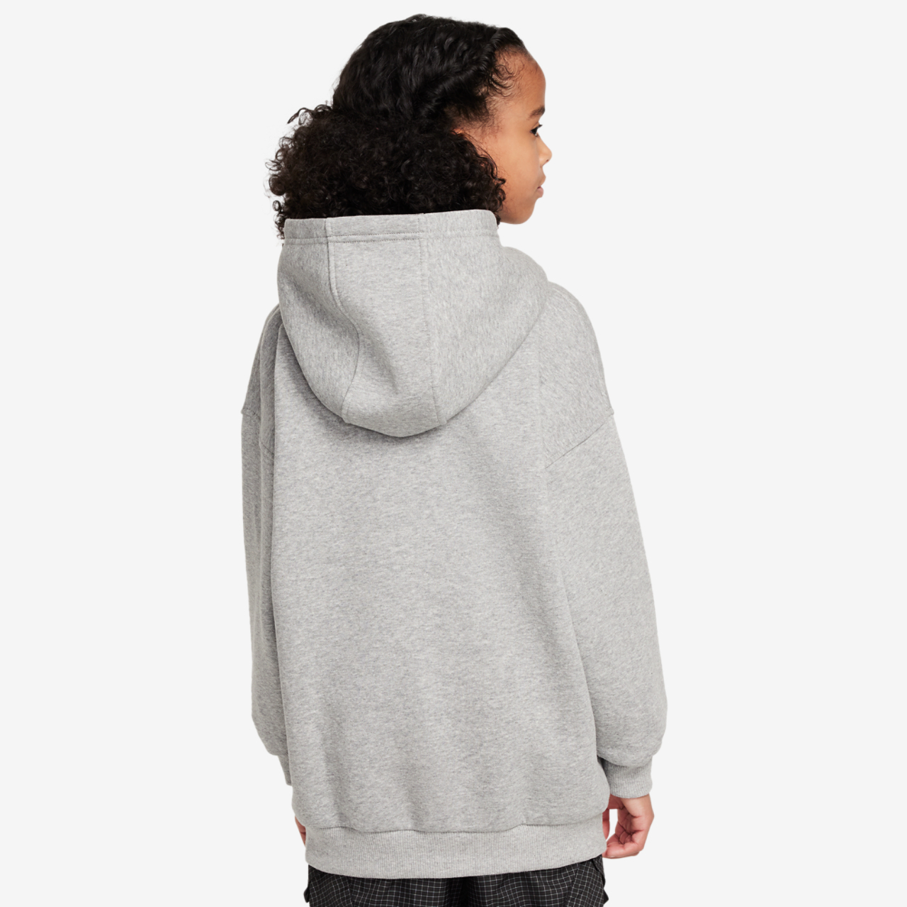 Nike NSW Club Fleece Oversized PO Hoodie Image 2 of 6. Tap to open photo gallery.