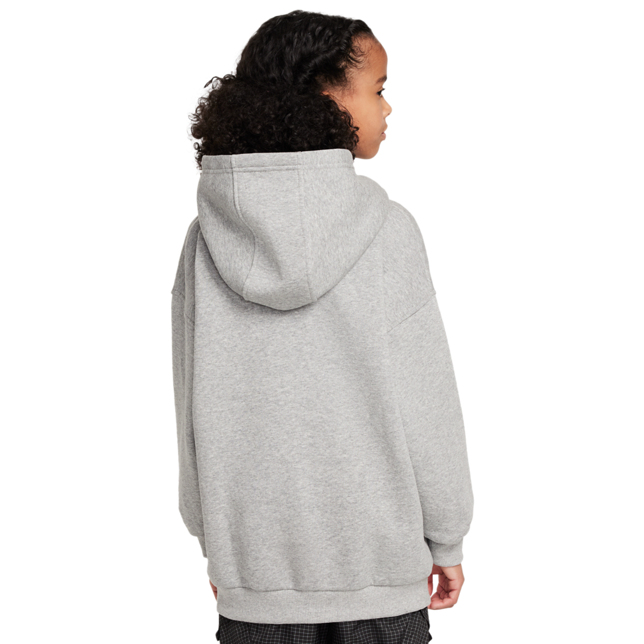 Nike NSW Club Fleece Oversized PO Hoodie Image 2 of 6. Tap to open photo gallery.