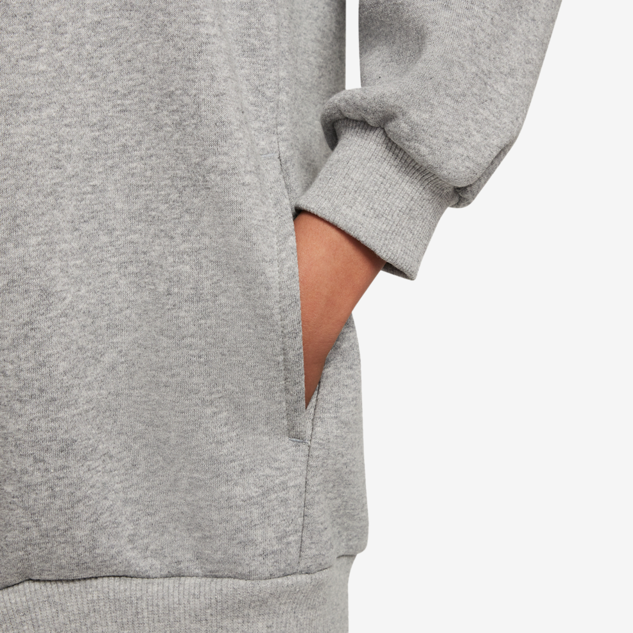 Nike NSW Club Fleece Oversized PO Hoodie Image 4 of 6. Tap to open photo gallery.