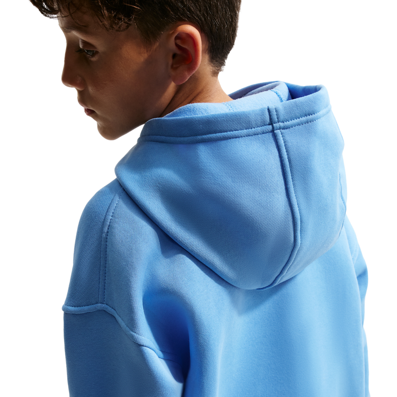 Nike NSW Club Fleece Oversized PO Hoodie Image 2 of 5. Tap to open photo gallery.