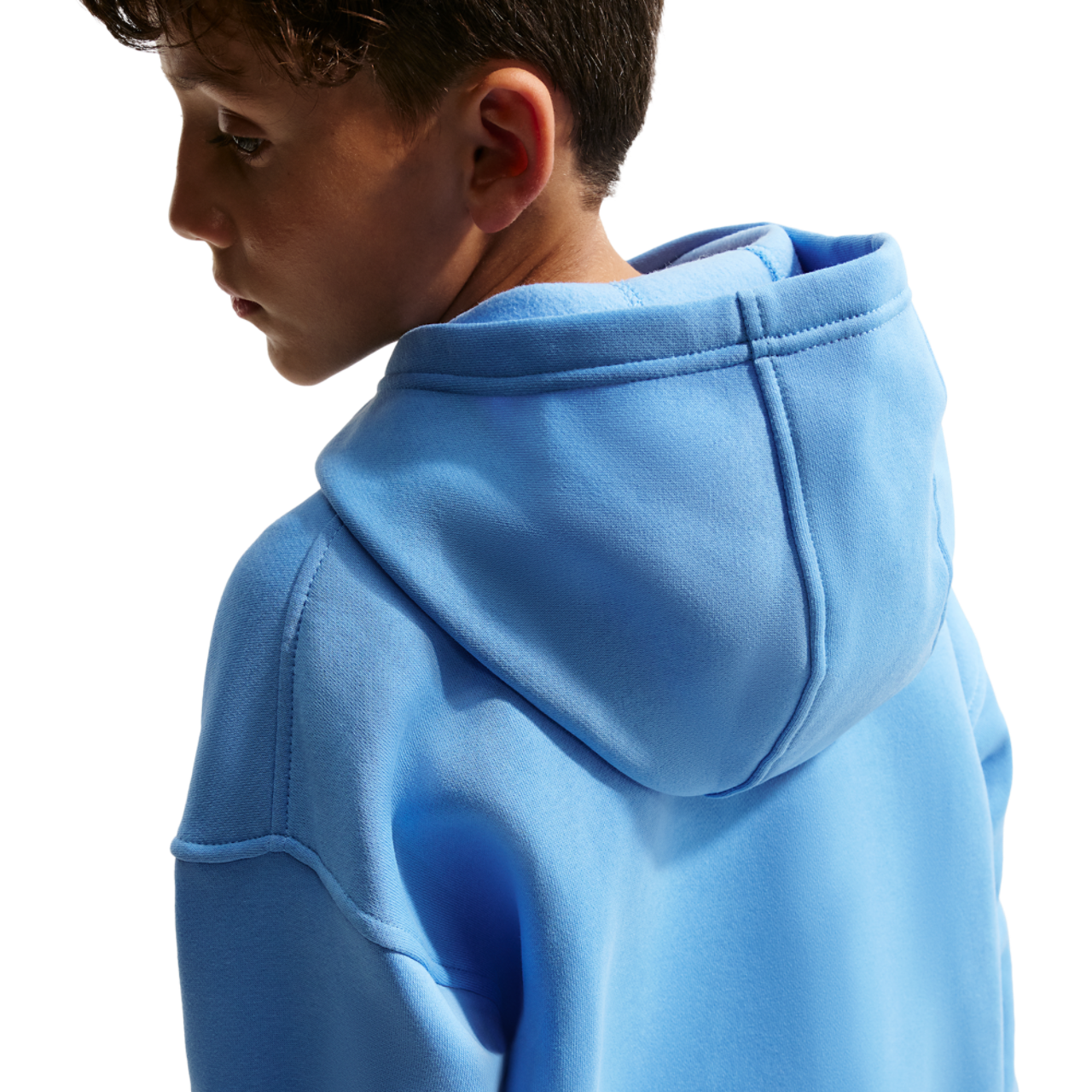 Nike NSW Club Fleece Oversized PO Hoodie Image 2 of 5. Tap to open photo gallery.