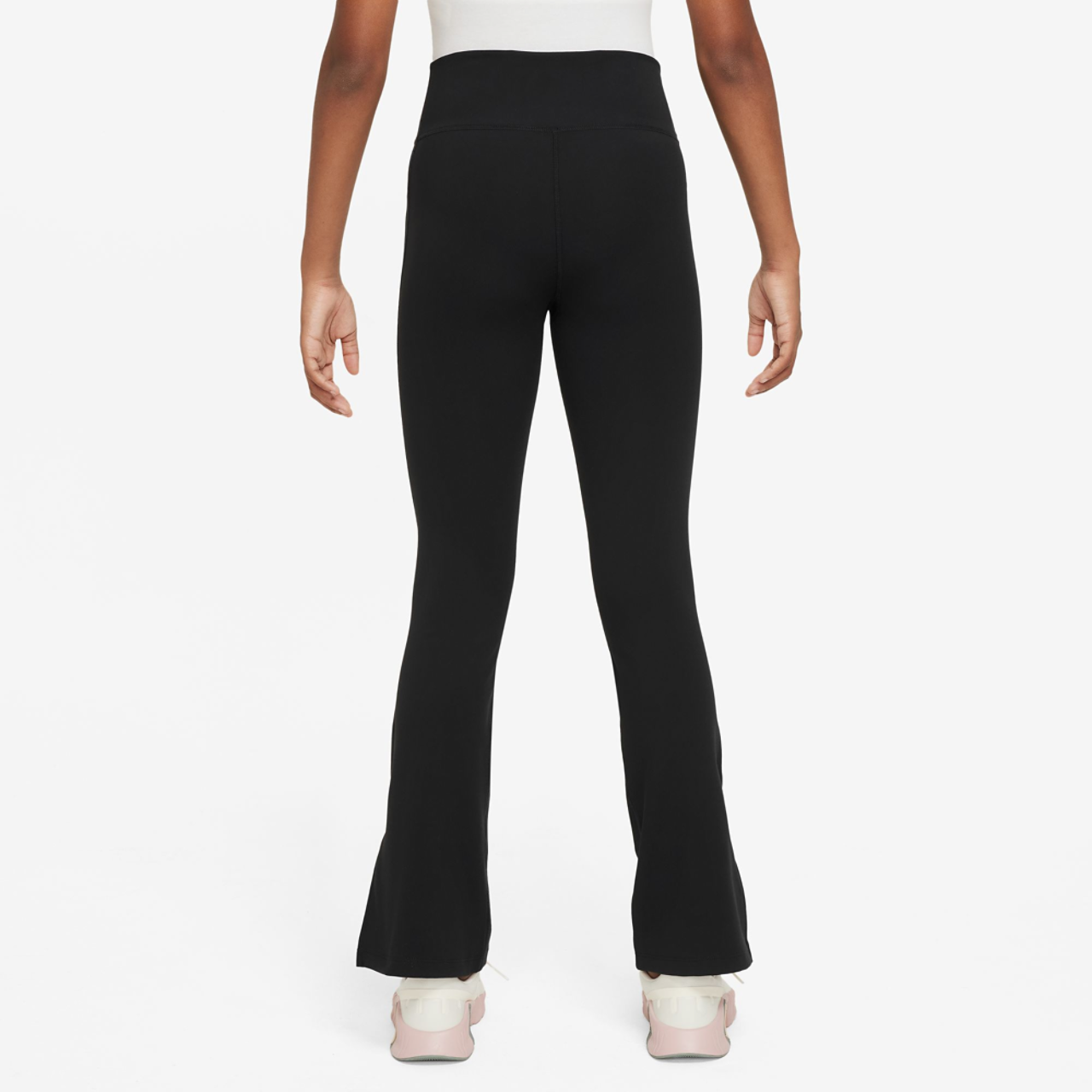 Nike Dri-FIT One Tights Flare Image 3 of 3. Tap to open photo gallery.