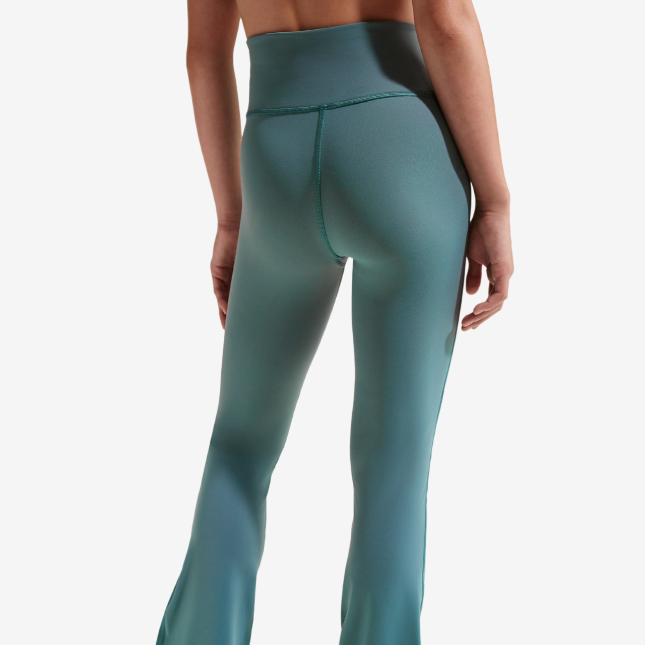 Nike Dri-FIT One Tights Flare Image 2 of 4. Tap to open photo gallery.