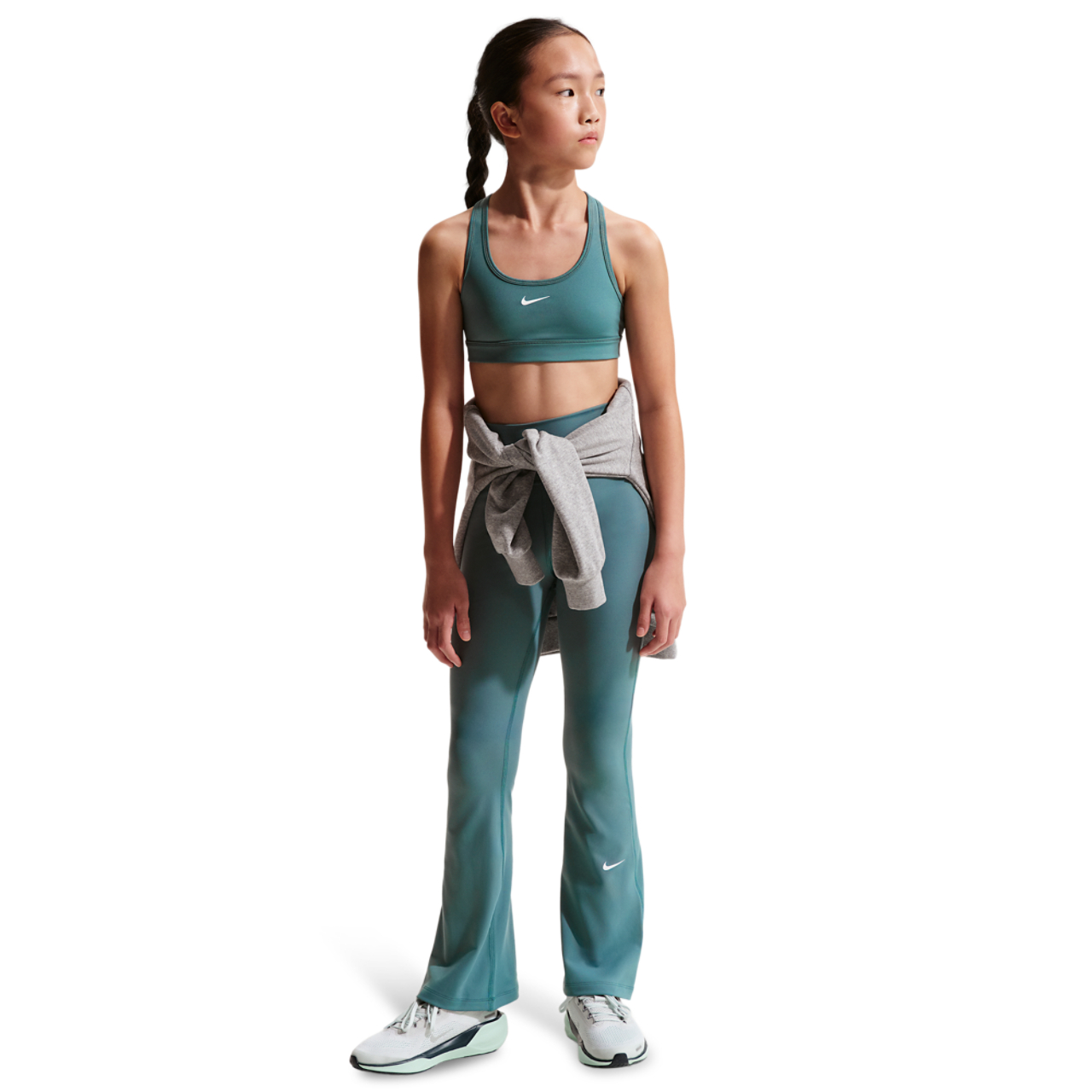 Nike Dri-FIT One Tights Flare Image 3 of 4. Tap to open photo gallery.