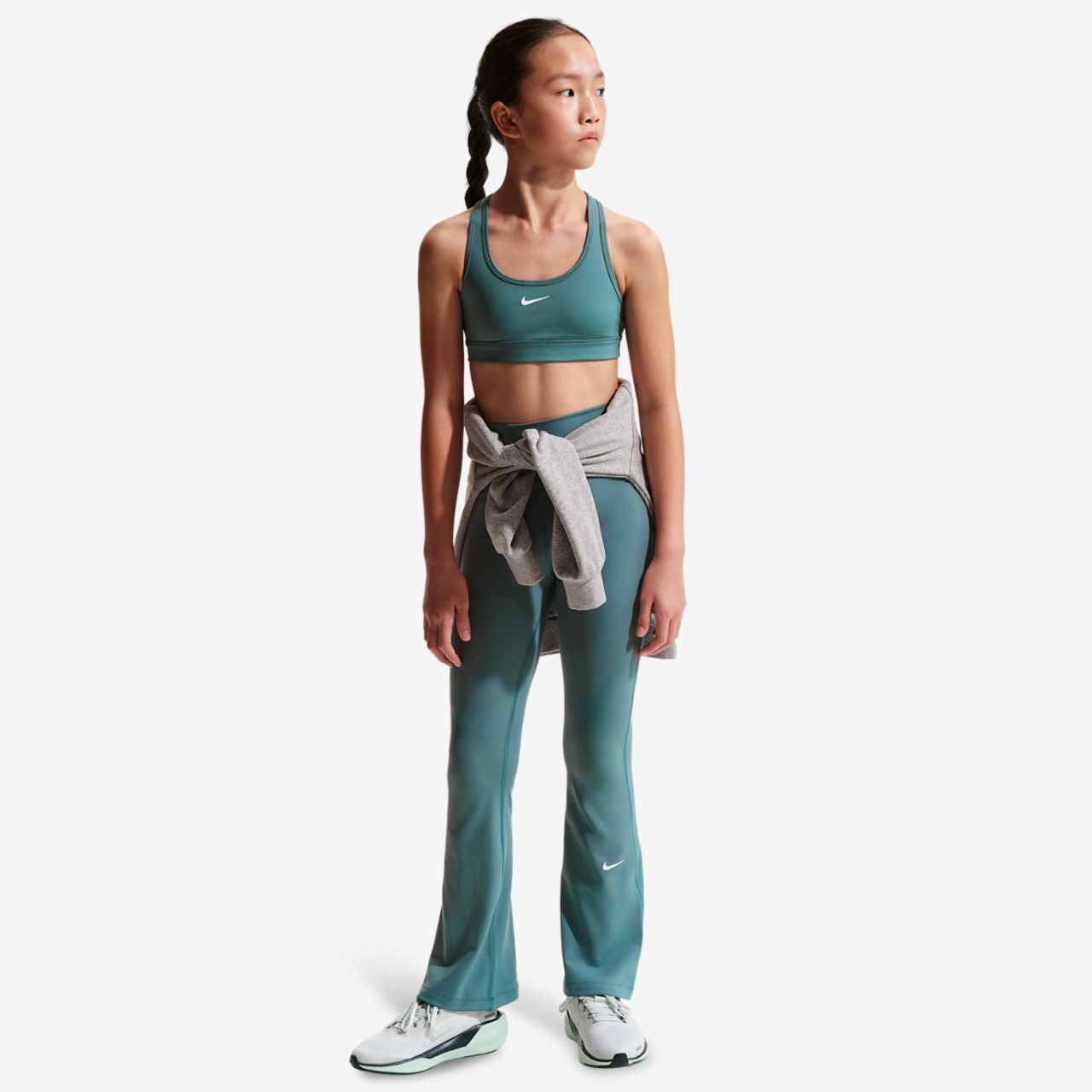Nike Dri-FIT One Tights Flare Image 3 of 4. Tap to open photo gallery.